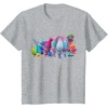 image:imageDreamWorks Trolls All Troll Friends TShirt SmallHeather Grey