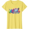 image:imageDreamWorks Trolls All Troll Friends TShirt SmallLemon Yellow