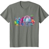 image:imageDreamWorks Trolls All Troll Friends TShirt SmallOlive Heather