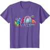 image:imageDreamWorks Trolls All Troll Friends TShirt SmallPurple Heather