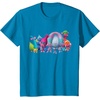 image:imageDreamWorks Trolls All Troll Friends TShirt SmallSapphire Blue