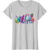 image:imageDreamWorks Trolls All Troll Friends TShirt SmallSilver Grey