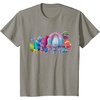 image:imageDreamWorks Trolls All Troll Friends TShirt SmallSlate Grey
