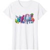 image:imageDreamWorks Trolls All Troll Friends TShirt SmallWhite