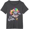 image:imageDreamWorks Trolls All up in Hair TShirtDark Heather Grey