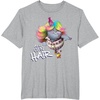 image:imageDreamWorks Trolls All up in Hair TShirtHeather Grey