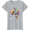 image:imageDreamWorks Trolls All up in Hair TShirtHeather Grey
