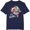 image:imageDreamWorks Trolls All up in Hair TShirtNavy Blue