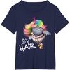 image:imageDreamWorks Trolls All up in Hair TShirtNavy Blue
