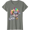 image:imageDreamWorks Trolls All up in Hair TShirtOlive Heather