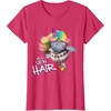 image:imageDreamWorks Trolls All up in Hair TShirtRed Heather