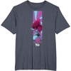 image:imageDreamWorks Trolls Band Together BroZone Floyd TShirtHeather Blue
