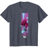 image:imageDreamWorks Trolls Band Together BroZone Floyd TShirtHeather Blue