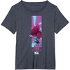 image:imageDreamWorks Trolls Band Together BroZone Floyd TShirtHeather Blue