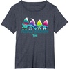 image:imageDreamWorks Trolls Band Together BroZone Perfect Harmony TShirtHeather Blue
