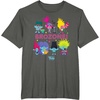image:imageDreamWorks Trolls Band Together BroZone Poppy and Viva TShirtAsphalt Grey