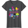 image:imageDreamWorks Trolls Band Together BroZone Poppy and Viva TShirtDark Heather Grey