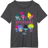 image:imageDreamWorks Trolls Band Together BroZone Poppy and Viva TShirtDark Heather Grey