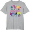 image:imageDreamWorks Trolls Band Together BroZone Poppy and Viva TShirtHeather Grey