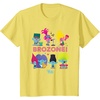 image:imageDreamWorks Trolls Band Together BroZone Poppy and Viva TShirtLemon Yellow
