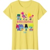 image:imageDreamWorks Trolls Band Together BroZone Poppy and Viva TShirtLemon Yellow