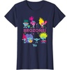 image:imageDreamWorks Trolls Band Together BroZone Poppy and Viva TShirtNavy Blue