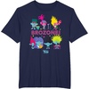 image:imageDreamWorks Trolls Band Together BroZone Poppy and Viva TShirtNavy Blue