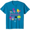 image:imageDreamWorks Trolls Band Together BroZone Poppy and Viva TShirtSapphire Blue