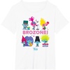 image:imageDreamWorks Trolls Band Together BroZone Poppy and Viva TShirtWhite