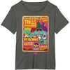 image:imageDreamWorks Trolls Band Together Brozone Magazine Cover TShirtAsphalt Grey