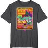 image:imageDreamWorks Trolls Band Together Brozone Magazine Cover TShirtDark Heather Grey