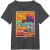 image:imageDreamWorks Trolls Band Together Brozone Magazine Cover TShirtDark Heather Grey