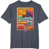 image:imageDreamWorks Trolls Band Together Brozone Magazine Cover TShirtHeather Blue