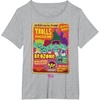 image:imageDreamWorks Trolls Band Together Brozone Magazine Cover TShirtHeather Grey