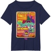 image:imageDreamWorks Trolls Band Together Brozone Magazine Cover TShirtNavy Blue