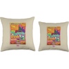 image:imageDreamWorks Trolls Band Together Brozone Magazine Cover Throw Pillow16x16
