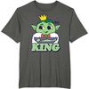 image:imageDreamWorks Trolls Band Together King Gristle TShirtAsphalt Grey