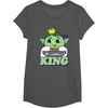 image:imageDreamWorks Trolls Band Together King Gristle TShirtAsphalt Grey