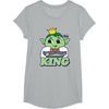 image:imageDreamWorks Trolls Band Together King Gristle TShirtHeather Grey