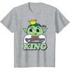 image:imageDreamWorks Trolls Band Together King Gristle TShirtHeather Grey