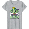 image:imageDreamWorks Trolls Band Together King Gristle TShirtHeather Grey