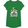 image:imageDreamWorks Trolls Band Together King Gristle TShirtKelly Green