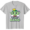 image:imageDreamWorks Trolls Band Together King Gristle TShirtSilver Grey