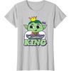 image:imageDreamWorks Trolls Band Together King Gristle TShirtSilver Grey