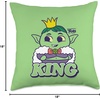 image:imageDreamWorks Trolls Band Together King Gristle Throw Pillow18x18