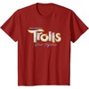 image:imageDreamWorks Trolls Band Together Movie Logo TShirtCranberry Red