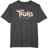 image:imageDreamWorks Trolls Band Together Movie Logo TShirtDark Heather Grey