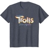 image:imageDreamWorks Trolls Band Together Movie Logo TShirtHeather Blue