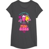 image:imageDreamWorks Trolls Band Together Poppy Viva Sweetest Things TShirtDark Heather Grey