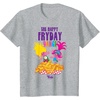 image:imageDreamWorks Trolls Band Together Poppy and Viva Fryday Dance TShirtHeather Grey